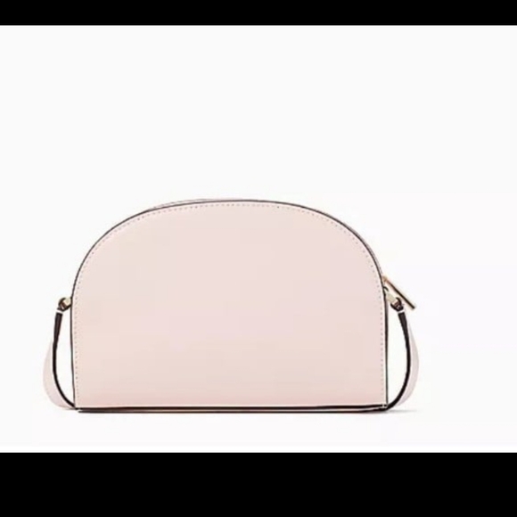Kate Spade Perry Saffiano Leather  Dome Crossbody Bag, Chalk Pink - Picture 5 of 5